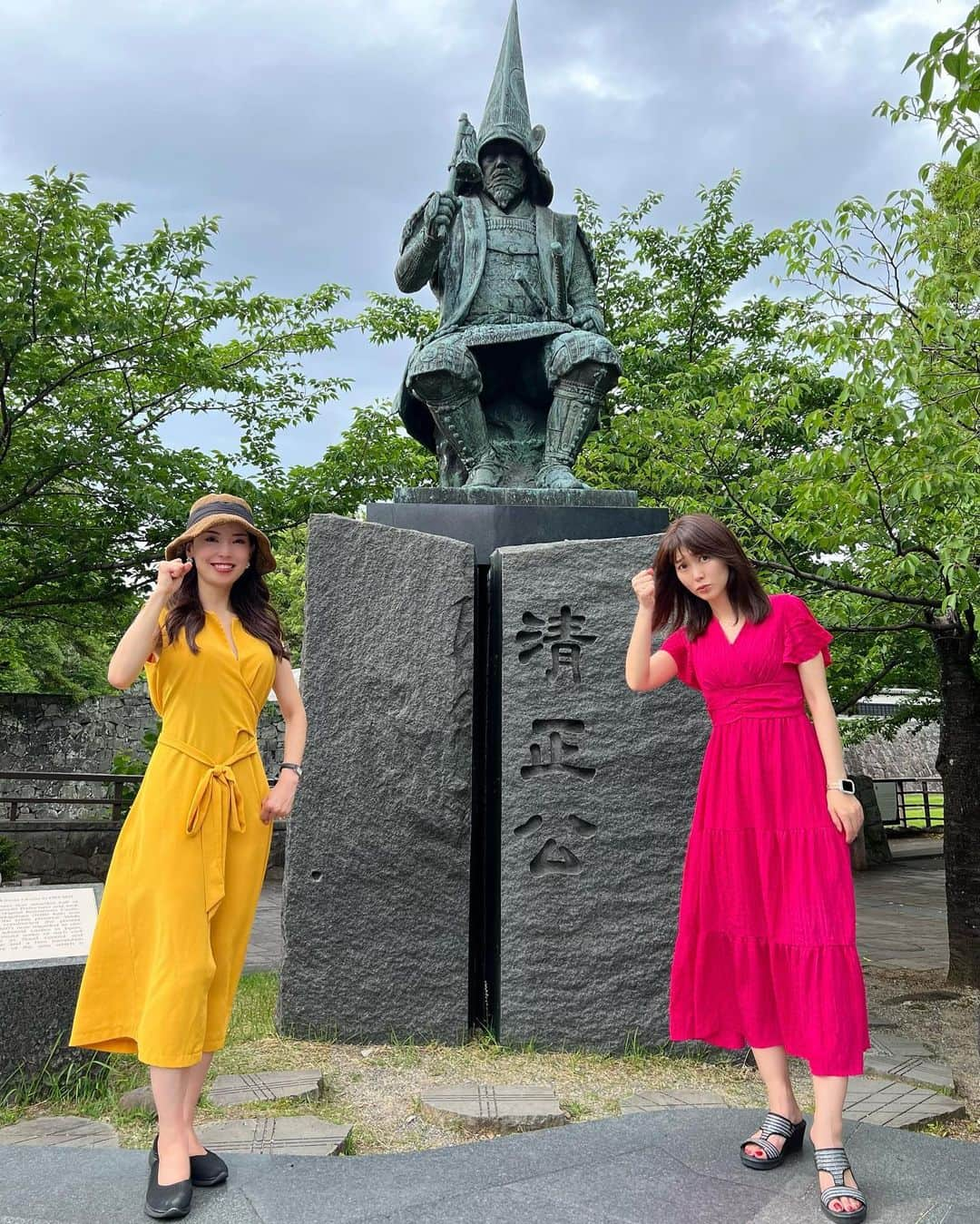 織田千穂さんのインスタグラム写真 - (織田千穂Instagram)「一口城主であるこちらへ💁‍♀️💁💁‍♂️ 久々に行った熊本城🏯 以前とは変わった姿を見て 胸が痛くなりながらも 同時に頑張って復興する姿にエールを🙌🏻  #熊本城 #kumamotocastle #一口城主」9月21日 1時20分 - chihoda