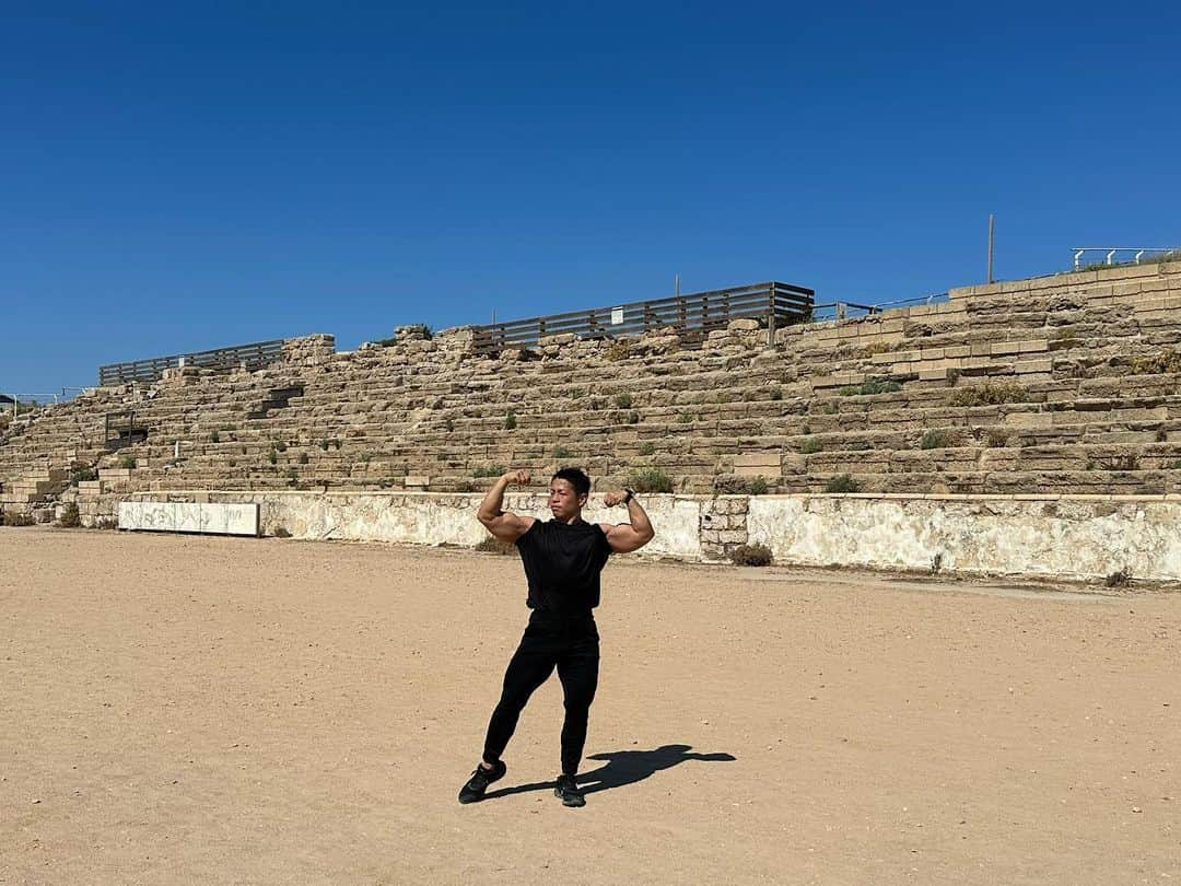 バズーカ岡田（岡田隆）さんのインスタグラム写真 - (バズーカ岡田（岡田隆）Instagram)「Caesarea Maritima. An ancient and medieval port city.  #israel」9月21日 1時48分 - bazooka_okada_takashi