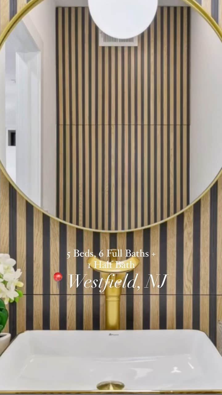 ジェセニア・バイスのインスタグラム：「Jessenia@SignatureRealtyNJ.com SUBJECT: Westfield, NJ —- Merely a small glimpse of this gorgeous home: 5 Beds, 6 Full Baths + 1 Half Bath   Fully Finished Basement/Rec Room! Stunning Upper & Lower Units; Single Family Home. Conveniently located to top-rated schools, parks, shops & NYC train.   #njrealestate #njrealestate #njrealtors #njrealestateagent #njrealestateforsale #realtor #realtors #njluxuryrealestate #njrealtor」