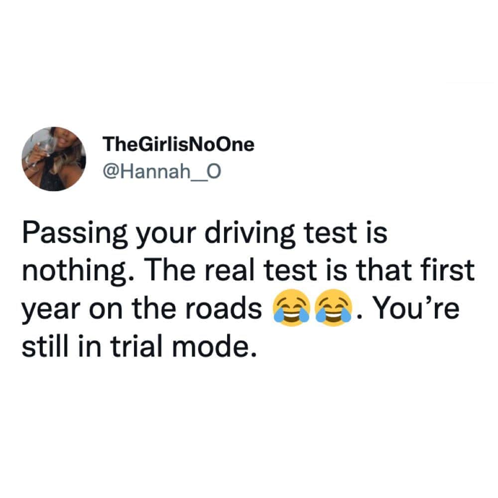 9GAGさんのインスタグラム写真 - (9GAGInstagram)「That first year was scary. by Hannah__O | TW - #driving #9gag」9月21日 2時02分 - 9gag