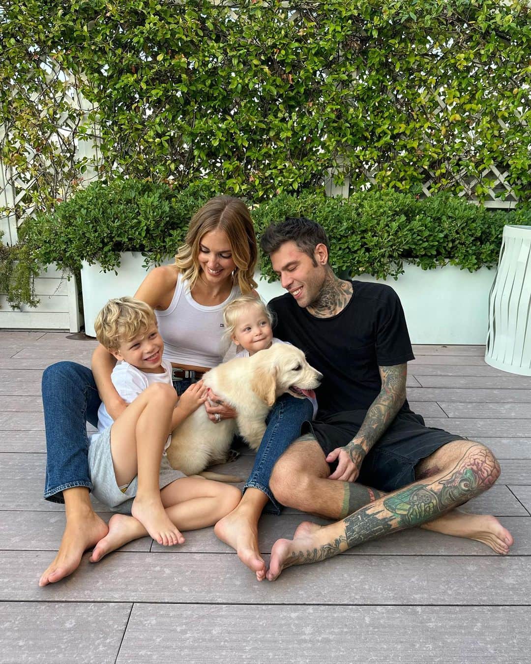 フェデスさんのインスタグラム写真 - (フェデスInstagram)「Benvenuta in famiglia Paloma ❤️」9月20日 17時15分 - fedez