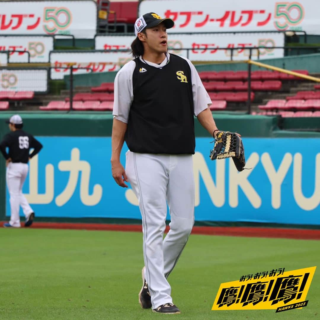 福岡ソフトバンクホークスさんのインスタグラム写真 - (福岡ソフトバンクホークスInstagram)「#practicephoto #2023年9月20日 #vs東北楽天ゴールデンイーグルス #楽天モバイルパーク宮城 #softbankhawks #ホークス #sbhawks #鷹鷹鷹」9月20日 17時23分 - softbankhawks_official