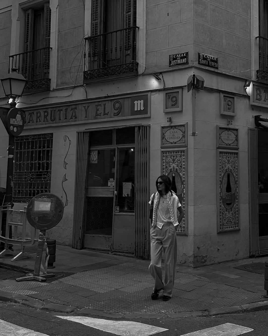 ブランカ・パディラのインスタグラム：「Madrid zoomed in」