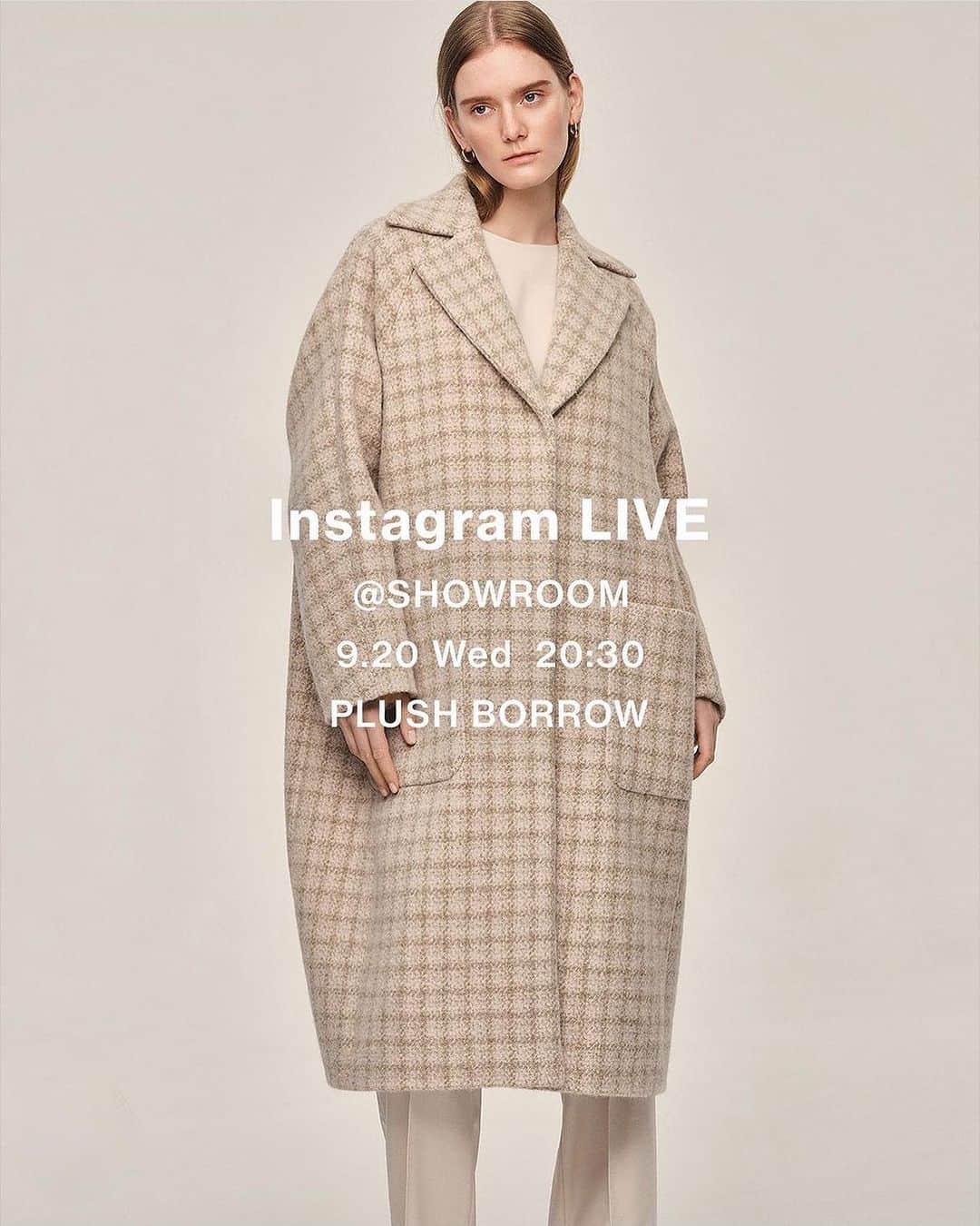 亀恭子のインスタグラム：「@theory_luxe_official  Instagram LIVE📢 9月20日（木）20:30-  10月入荷のアウター、毎年人気のサキソニー素材のラインナップを中心に スタイリングでご紹介します。  是非観てください☺︎  #theoryluxe #instagramlive #23fw #new #outer #fashion」