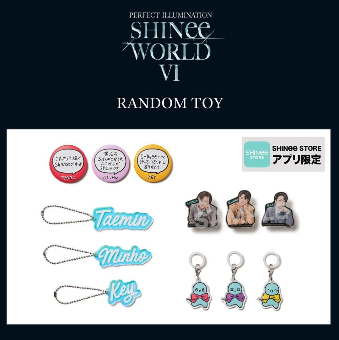 SHINeeさんのインスタグラム写真 - (SHINeeInstagram)「「SHINee WORLD VI [PERFECT ILLUMINATION]」のグッズ販売及び「SHINee STORE」アプリのリリースが決定！  ミントカラーで埋め尽くされたラインナップが勢揃い💎 アプリ限定のランダムトイや会場受取機能にも注目してください♪  👉https://shinee.jp/news/2023/0920_2097.html  #SHINee #SHINee_WORLD #SHINee_WORLD_VI」9月20日 18時01分 - shinee_jp_official