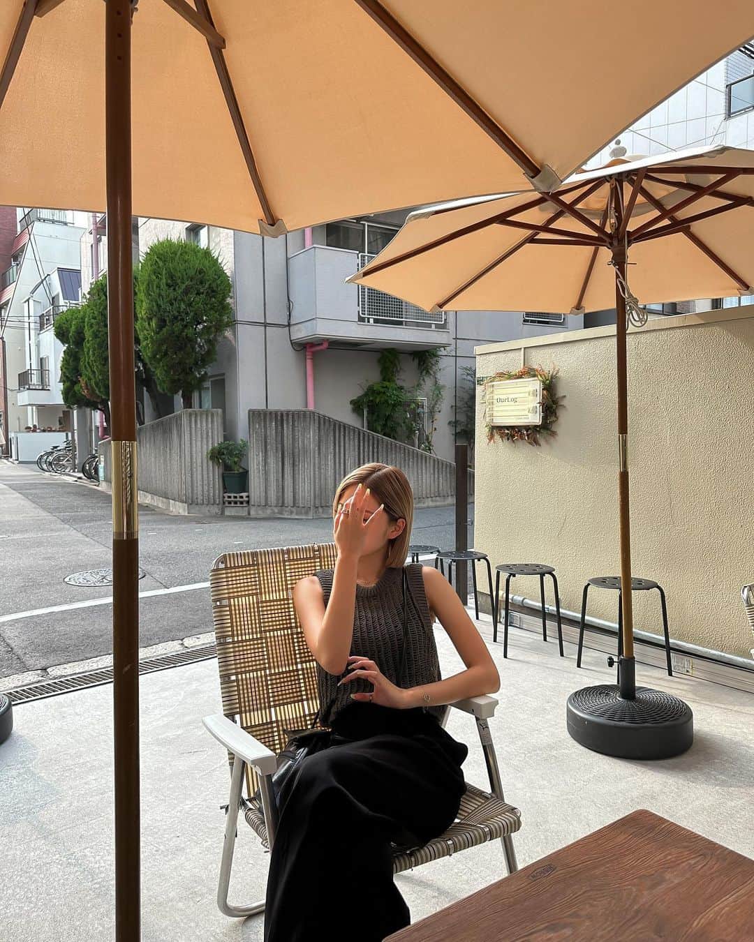 erinaさんのインスタグラム写真 - (erinaInstagram)「ここのカフェ美味しかった🙆🏻🤍」9月20日 18時38分 - e___rrina