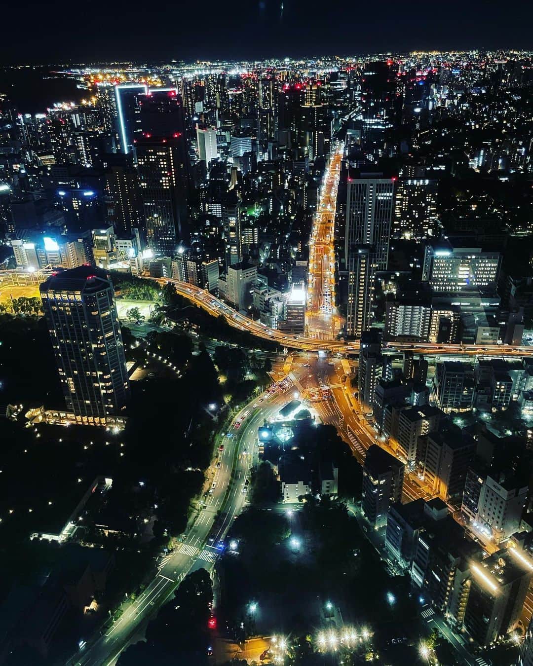 荒川静香のインスタグラム：「How many years has it been…?! Tokyo Tower 🗼 🌙」