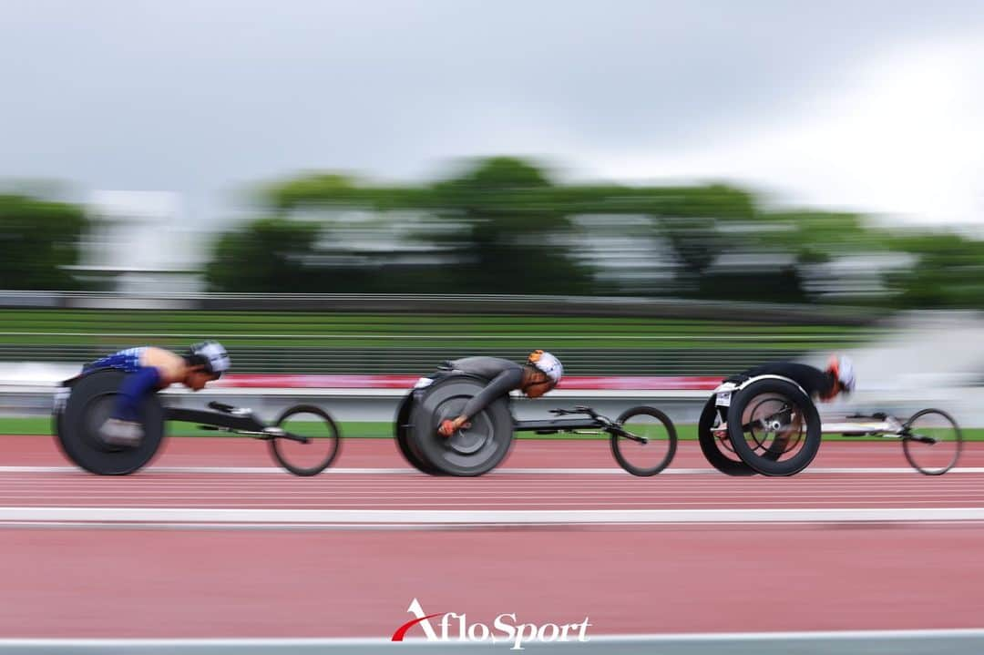 アフロスポーツのインスタグラム：「JUNE 11, 2023 - Athletics : 2023 Japan Para Athletics Championships Men's 5000m T54 Final  at Gifu Memorial Center Nagaragawa Stadium, Gifu, Japan.  Photo: @yohei_osada.aflosport  #sportphoto #sportphotography #スポーツ写真」