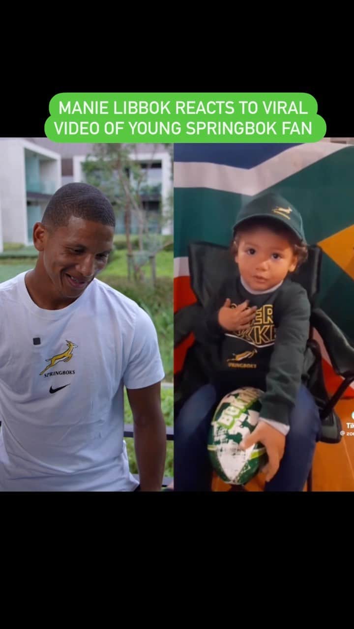 のインスタグラム：「If you watch one video today, make sure it’s this one 🇿🇦💚🥹」