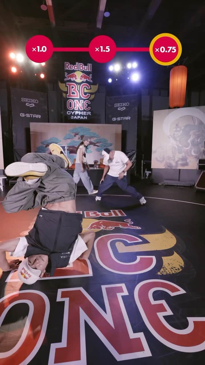 のインスタグラム：「この3人ならどんな速さの曲でも対応できちゃう？😏🎵  #RedBullBCOne World Final Paris🇫🇷 ブレイキン世界一決定戦をRed Bull TVでライブ配信決定⚡️ 日本時間：10月22日(日)午前1時〜  日本からはワイルドカードで選出された ・B-Boy ISSIN @bboyissin  ・B-Girl Ami @gfc_ami  ・B-Girl Riko @bgirl_riko.okinawa  が世界決勝に出場予定‼️  さらに🔥 ・B-Boy Nicolas @nico_tfz  ・B-Girl Yasmin @malika__yasmin  が世界決勝の最後の出場枠を決める「Red Bull BC One Last Chance Cypher」へ出場予定⚡️  イベント、配信の詳細は @redbulljapan プロフィール🔗から✔️  #レッドブル #翼をさずける #ブレイキン #ブレイクダンス」