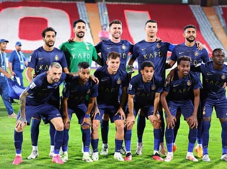 のインスタグラム：「@alnassr 💛💙 #afcchampionsleague」