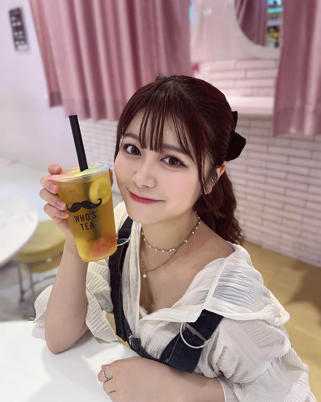 熊谷真里（まりくま）さんのインスタグラム写真 - (熊谷真里（まりくま）Instagram)「⁡ ⁡ アンバサダーを務めさせて頂いている フーズティーさんへ🧋 ⁡  今回はミックスフルーツティーにしてみたよ🍋 どのメニューも美味しいから皆も飲んでみてねっ♡ ⁡ ⁡ ⁡ ⁡ ⁡ ⁡ ⁡ ⁡ ⁡ ⁡ ⁡ ⁡ いつもいいね＆コメントありがとうございます🧸🎀 ⁡ ⁡ ⁡ ⁡ #まりくま #フーズティー #whostea #whosteaアンバサダー #jol原宿 #タピオカ #タピ活 #タピオカ巡り #原宿カフェ #原宿グルメ #原宿タピオカ #solado #pop #Popteen #ヘアアレンジ #リボンヘア #instagood #instadaily #instalike」9月20日 19時44分 - maritsupe0208