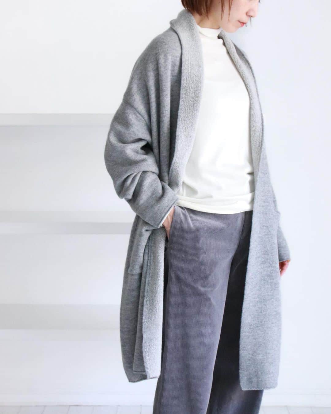 のインスタグラム：「. ⁡ ⁡ Now in stock. ⁡ ⁡ Coat / GALERIE VIE 23-07-34-07102 ¥49,500 ⁡ ⁡ #galerievie #ギャルリーヴィー  #tomorrowland #トゥモローランド #tomorrowland_jp  #fall #coat」