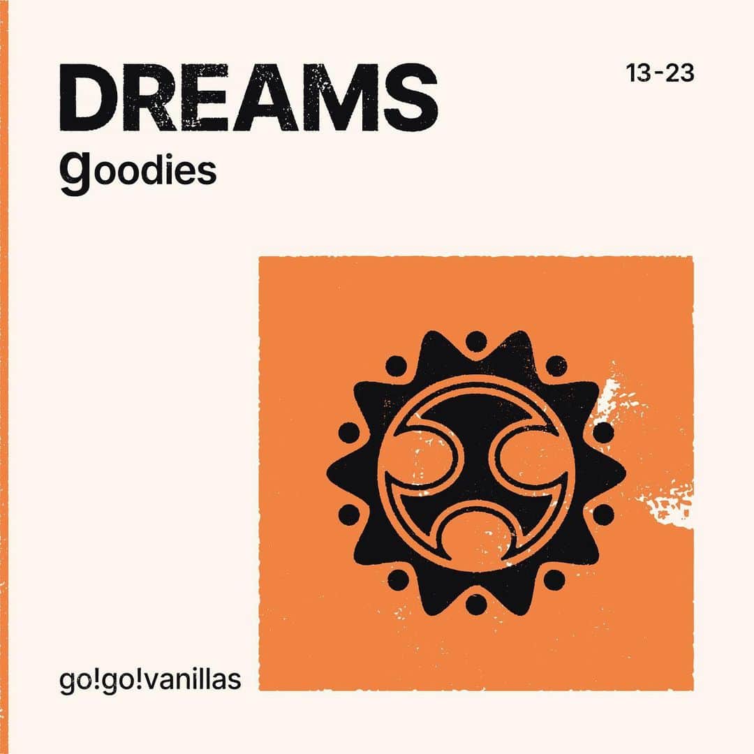 のインスタグラム：「『DREAMS - goodies』  メンバー自らの選出により全20曲を収録した、初のベストセレクションアルバム。 デビュー以降のオリジナルアルバム6枚からなる、10年の想いと軌跡を示す楽曲群がラインナップ。   01. オリエント 02. ライクアマウンテン 03. カウンターアクション 04. ビートクラブ 05. ラッキースター 06. パペット 07. ストレンジャー 08. No.999 09. 雑食 10. NO NO NO 11. パラノーマルワンダーワールド 12. one shot kill 13. ca$h from chao$ 14. お子さまプレート 15. クライベイビー 16. 馬の骨 17. 青いの。 18. ペンペン 19. Dirty Pretty Things 20. HIGHER」