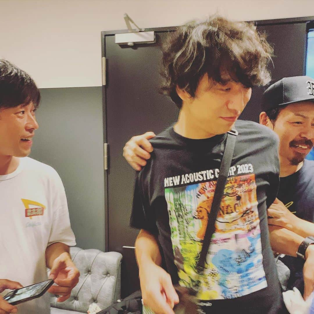 こーいちのインスタグラム：「こないだのロコのよこしんと邦男と俺。  #locofrank」