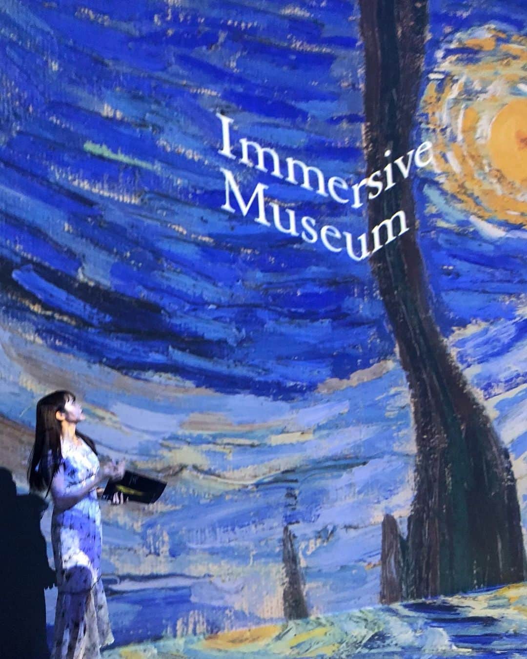 大賀咲希さんのインスタグラム写真 - (大賀咲希Instagram)「Immersive Museum 🌍  絵の中に入ってるみたい 癒された〜  #immersivemuseumtokyo2023  #日本橋 #ミュージアム」9月20日 21時06分 - saki_ohga