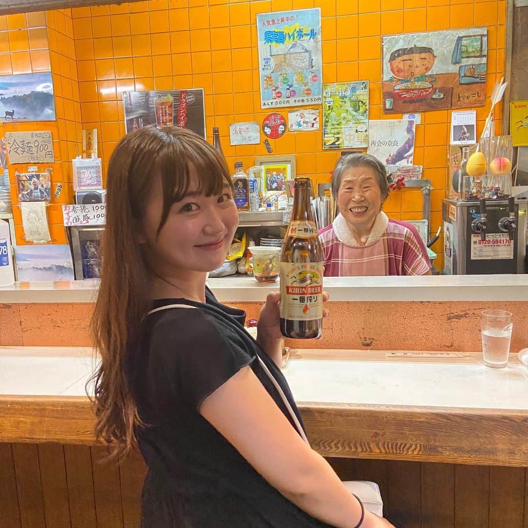 上野貴穂さんのインスタグラム写真 - (上野貴穂Instagram)「. 椿井市場にある町中華🥟 お店のご夫婦がとっても優しくて楽しい時間を過ごせました✨」9月20日 21時17分 - kiho_ueno