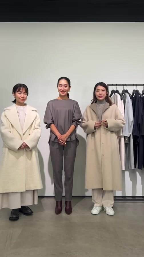 亀恭子のインスタグラム：「@theory_luxe_official  Instagram LIVE」