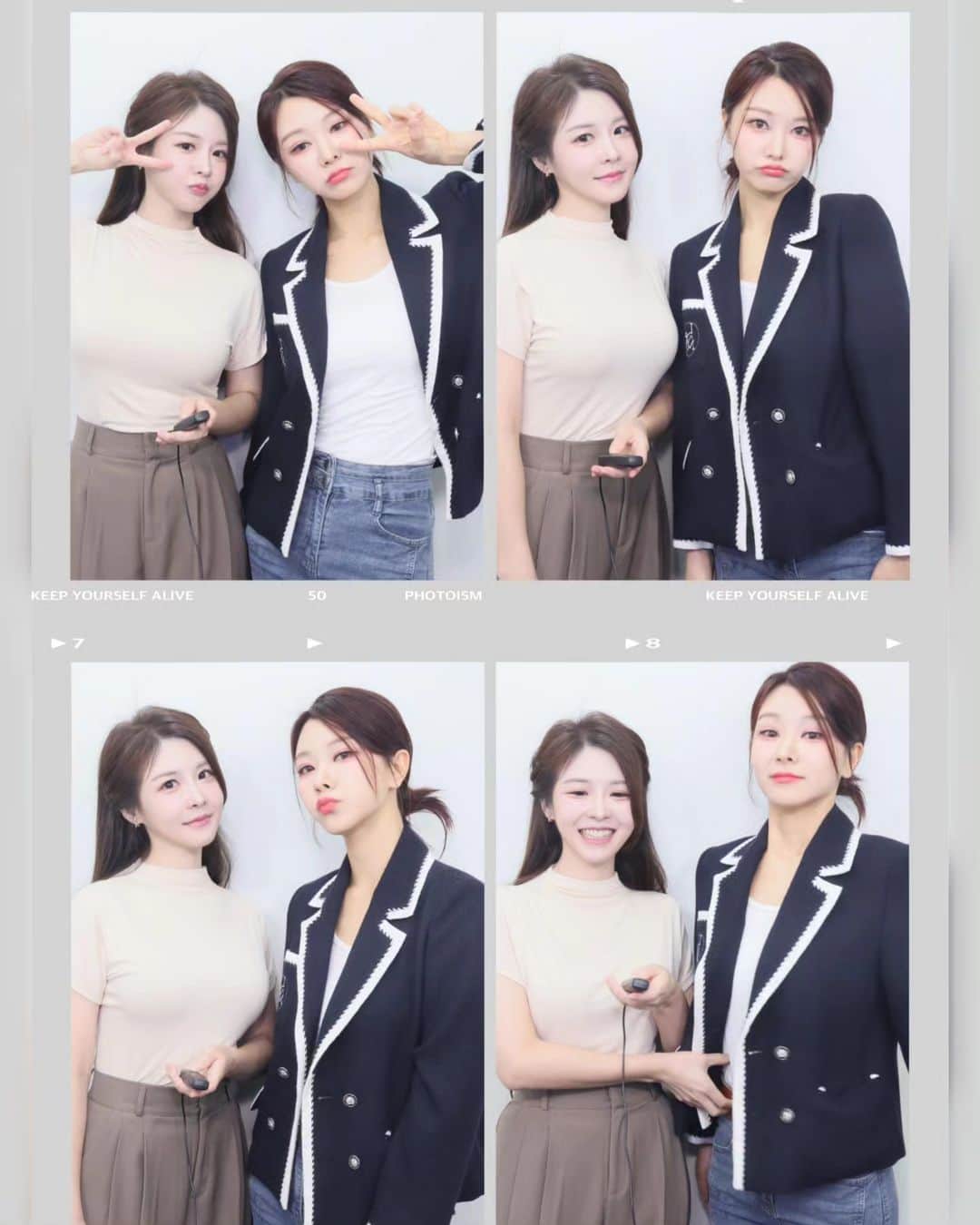 キム・スヒョンのインスタグラム：「내 베프 . 👭」