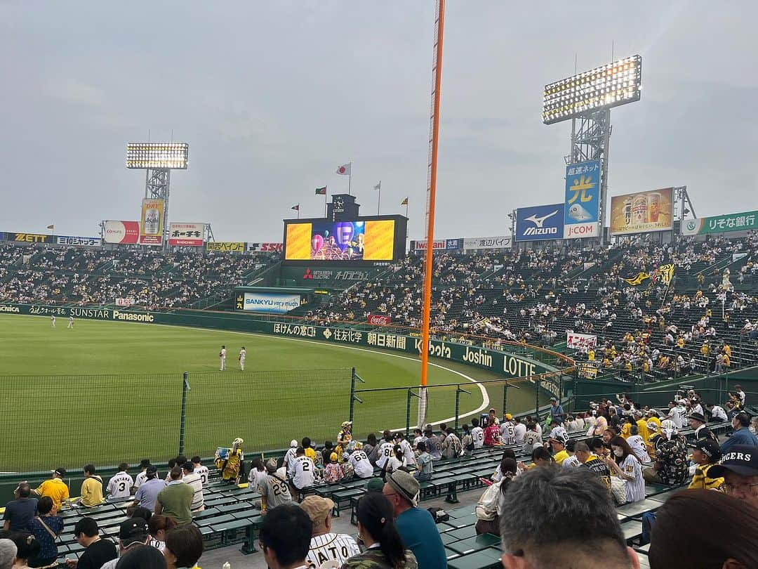 藤谷洸介さんのインスタグラム写真 - (藤谷洸介Instagram)「今日はここからやったけど 5戦5勝はえぐい！ 楽しかったー！^_^  #甲子園球場 #阪神タイガース #勝ち」9月20日 21時52分 - kousuke_fujitani