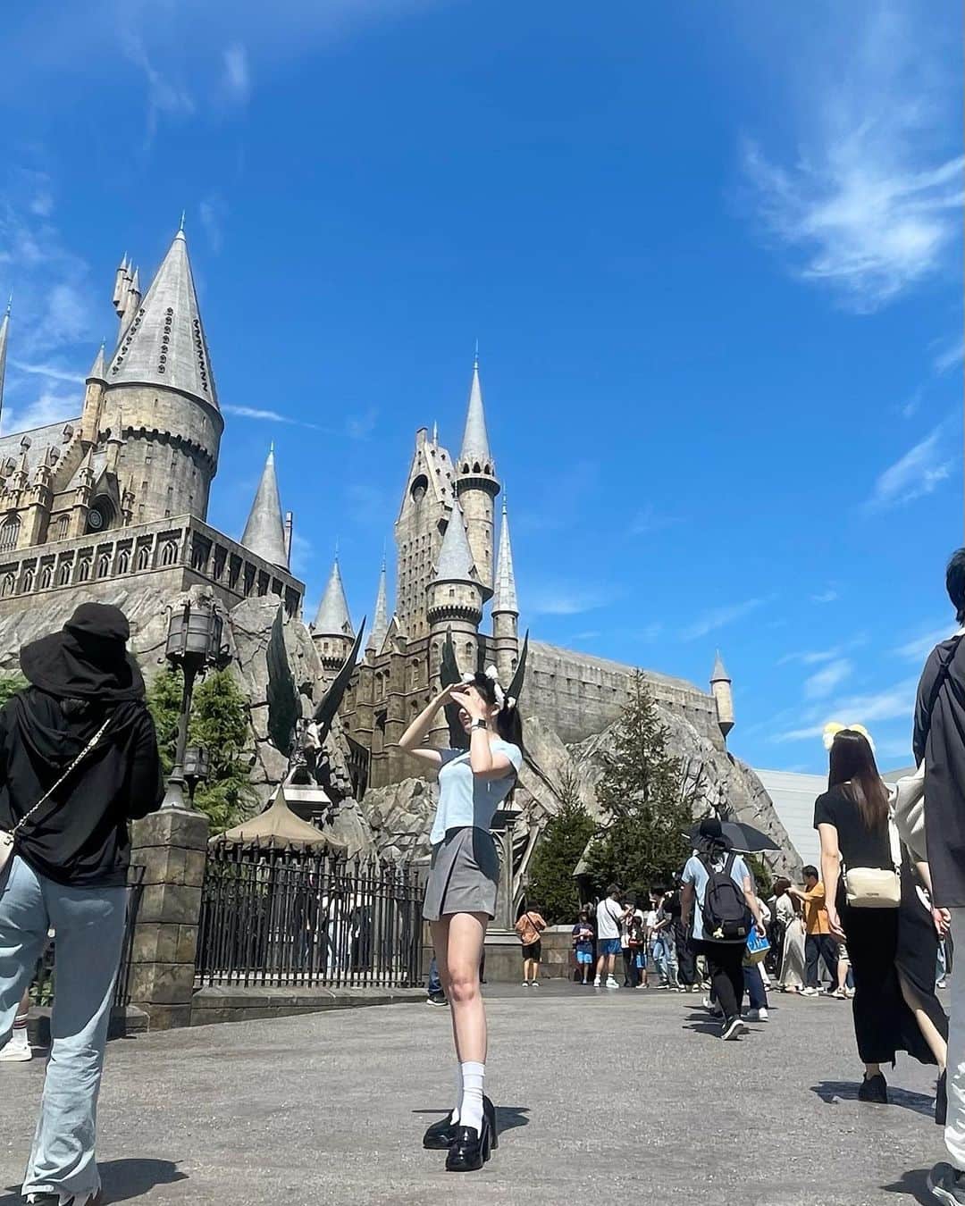 HIMARIさんのインスタグラム写真 - (HIMARIInstagram)「🦉🪄   何度来てもワクワクする場所🤭   でも、クモとデスイーターは まだまだ克服できそうにない...   . . .  #ユニバ#ユニバーサル #ユニバーサルスタジオ#universalstudios  #ユニバコーデ  #universal #universalstudios #ユニバーサルスタジオジャパン#ハリーポッター#harrypotter」9月20日 21時49分 - himari0827