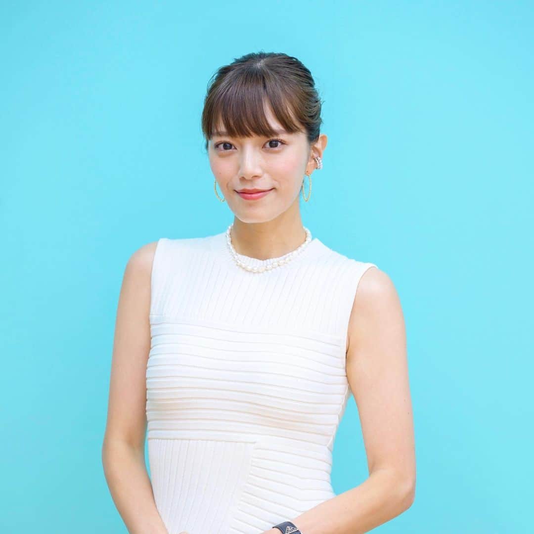 三谷紬さんのインスタグラム写真 - (三谷紬Instagram)「🩵🤍 #ときめきプレシャス の進行を担当させて頂きました。 その時の#三谷の ...