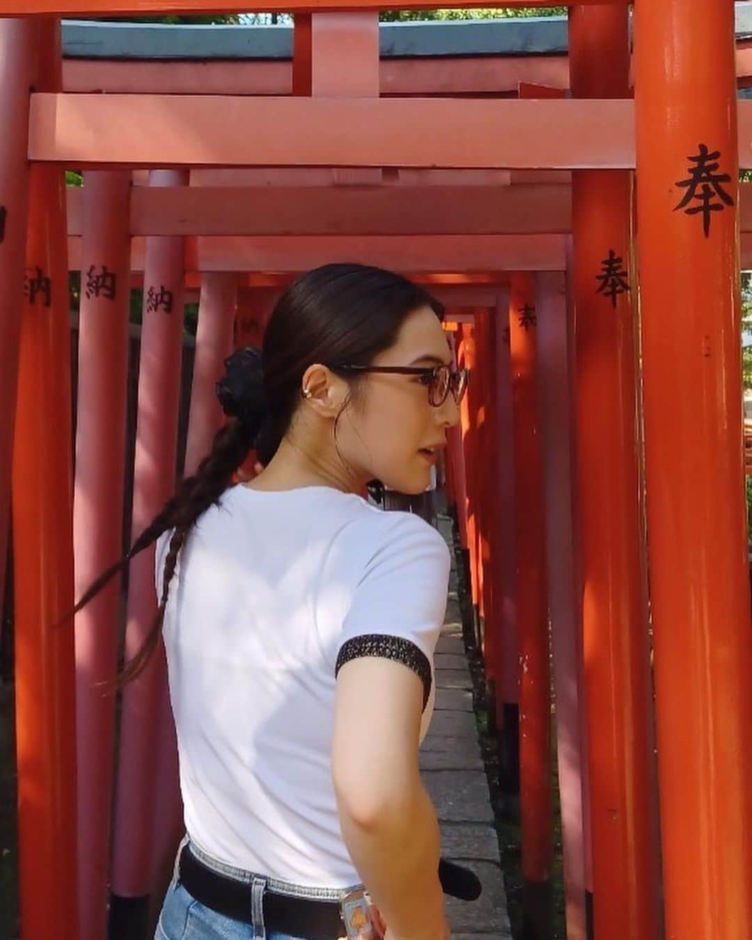 土井悠のインスタグラム：「🌾👵残暑」