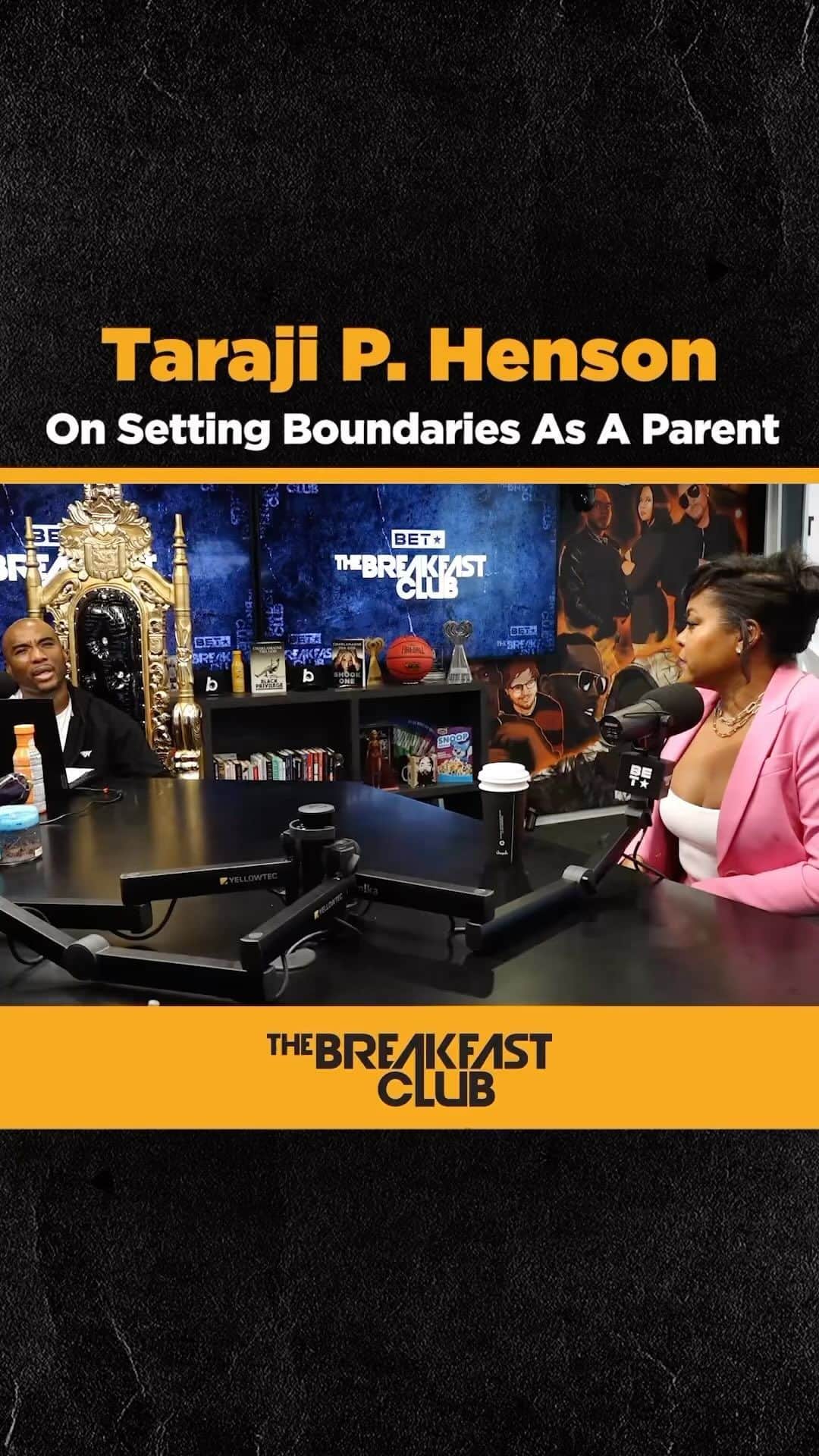 タラジ・P・ヘンソンのインスタグラム：「🚨 Setting boundaries w/ your children as a parent is needed for a health relationship. You must identify what your willing to accept and not accept from your children. “You can do the best job ever but they still have choices” - @tarajiphenson 🔊」