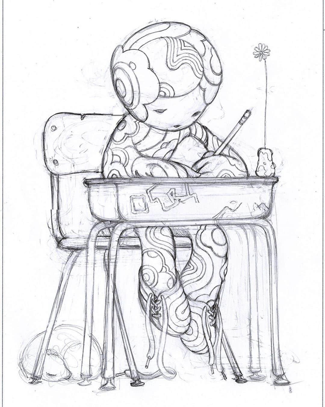 ジェームス・ジーンのインスタグラム：「Student 🌼✏️」