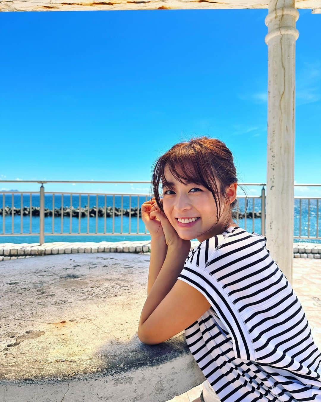 森七菜のインスタグラム：「真夏のシンデレラ　オフショット  #森七菜 #もりななのきまぐれ #真夏のシンデレラ #夏シン #夏シンロス #見逃し配信見てね #連続投稿76日目」