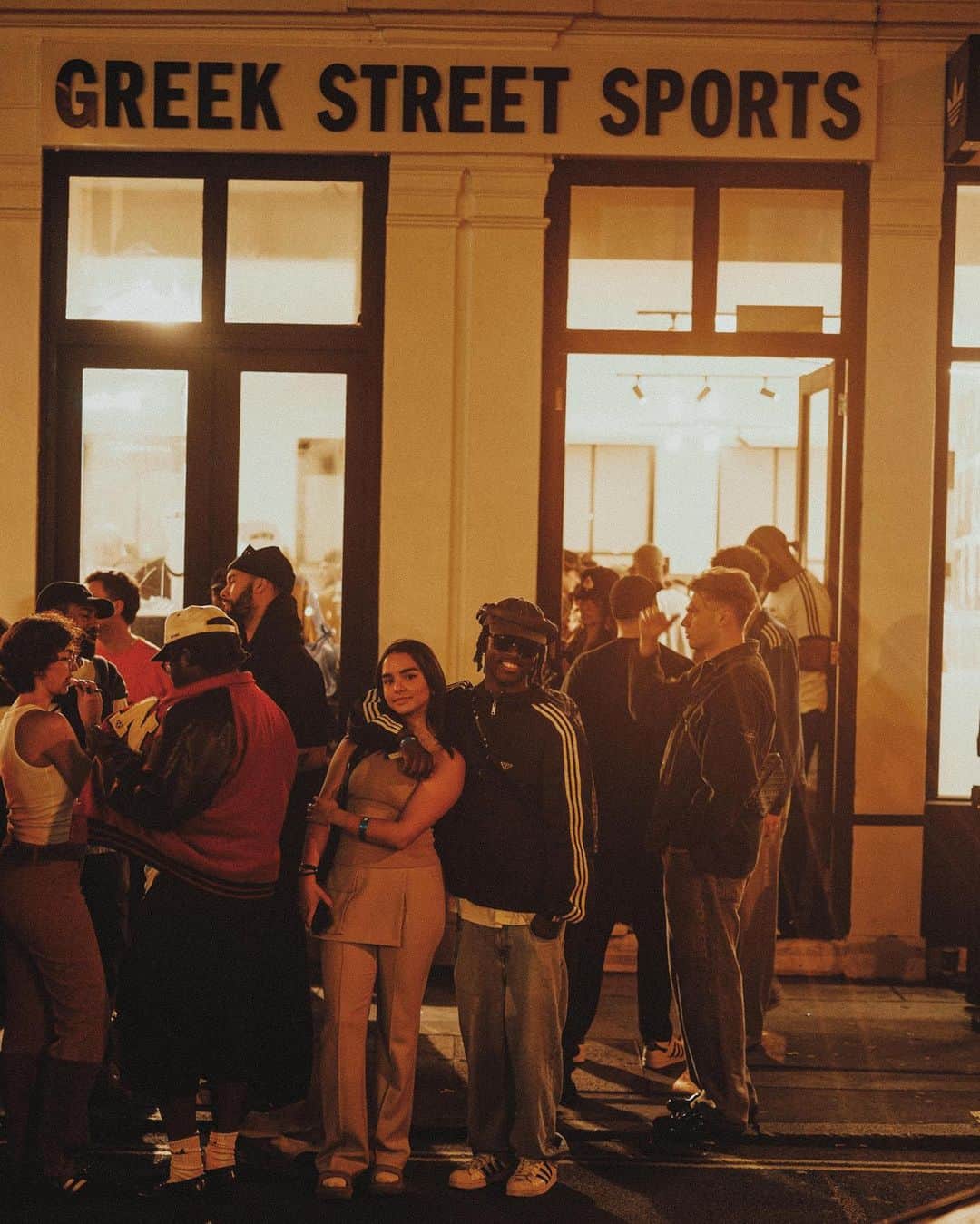 adidas UKのインスタグラム：「GREEK STREET SPORTS. DAILY: 12-5PM, 59 GREEK ST. Check out @basementapproved for details of special events. #WeGaveTheWorldAnOriginal」