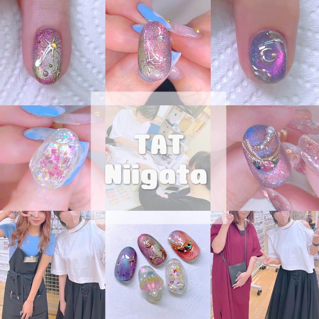 なかやまちえこのインスタグラム：「載せるのが遅くなってしまいましたが8月にTAT Niigata @tatniigata_bzone さんに @pregel.jp ネイル1本体験に行かせていただきました！⠀ お越しいただいた皆様ありがとうございました♡⠀ ⠀ 素敵な撮影ボードもお客様からいただいて愛用させていただいています♡⠀ ありがとうございます！！⠀ ⠀ 久々に新潟に行けてとても楽しかったです！⠀ また行けるように頑張ります！！！⠀ @preanfaseminar」