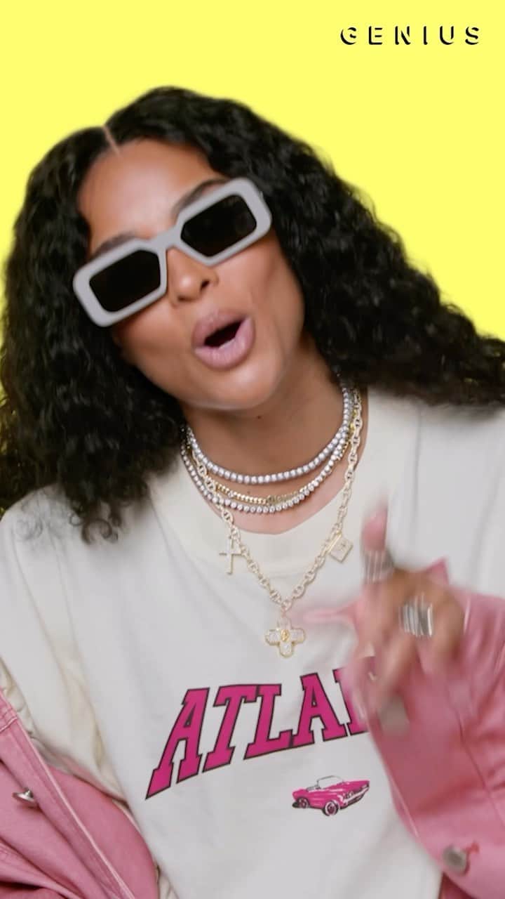 のインスタグラム：「CiCi got bars..Catch me on  @Genius 😎😝🤟🏽」