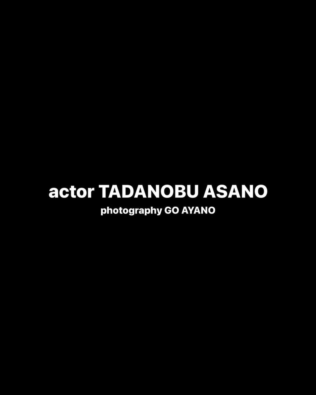 綾野剛のインスタグラム：「「SWITCH vol.41 no.10」  kolor 2023AW Actor：Tadanobu Asano Photographer：Go Ayano Photo Assistant：Issei Matsuda, Matsuri Komuta Stylist：Dai Ishii Styling Assistant：Shuto Sugiyama Hair&Make-Up：TAKU Hair&Make-Up Assistant：TEPPEI Editor：Hisako Kawakami, Hiroko Edami Editing Assistant：Makoto Ikeda」