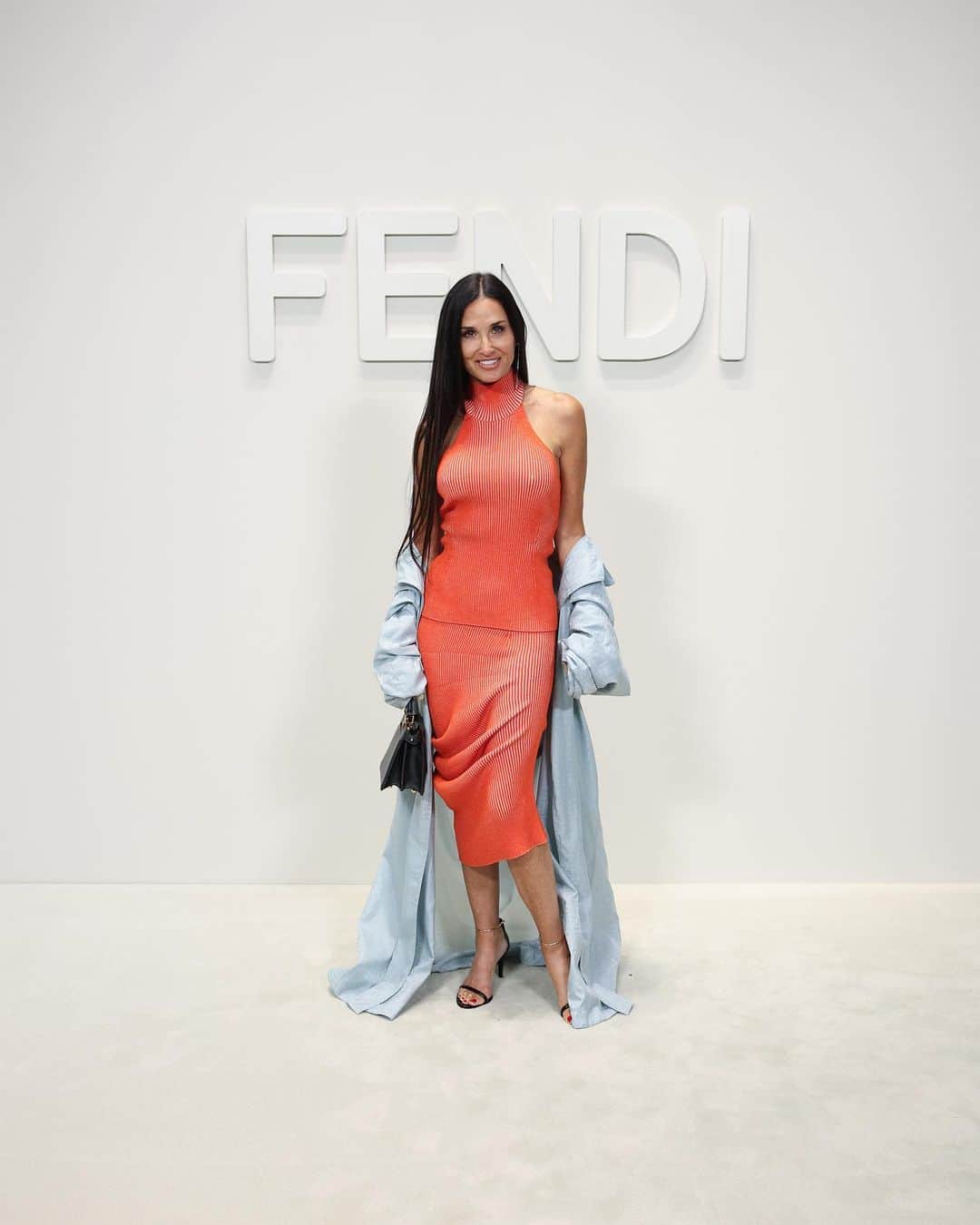 Fendiさんのインスタグラム写真 - (FendiInstagram)「Friends of the House and special guests attended the #FendiSS24 show.  @naomi @demimoore @naomiwatts #FendiAmbassador @haruna_kawaguchi_official」9月21日 4時20分 - fendi