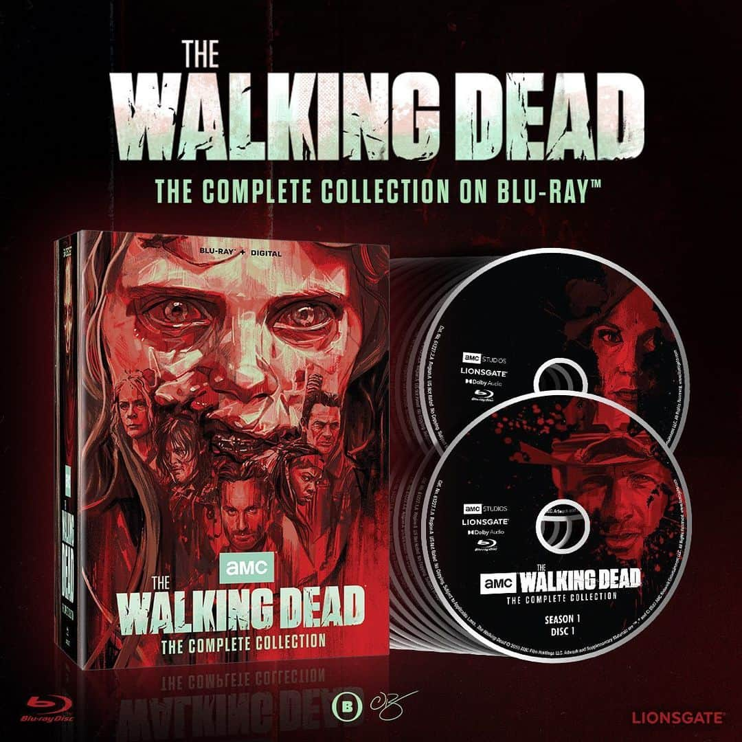 The Walking Deadのインスタグラム：「Attention 'The Walking Dead' fans! To celebrate the release of The Walking Dead Complete Collection, we’re partnering up with @LionsgateHorror for a killer fan art contest judged by Clio Award-winning artist Oliver Barrett 🧟‍♂️ Showcase your unique take on the iconic series for a chance to win the Blu-ray collection and awesome swag!   Email your submission to thecollidermailbox@gmail.com with the subject line "The Walking Dead Fan Art Contest", including your name and artwork in the body of the email. Submissions accepted until October 7th.」