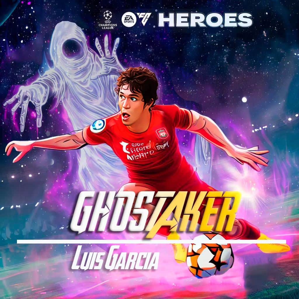 ルイス・ハビエル・ガルシア・サンスのインスタグラム：「Wow !! Received this from a FC24 big fan Ivan Pasanau, really loved it mate. Thank you very much for taking the time , looks amazing.  #morethanagame #ghostgoal #EAFC24」