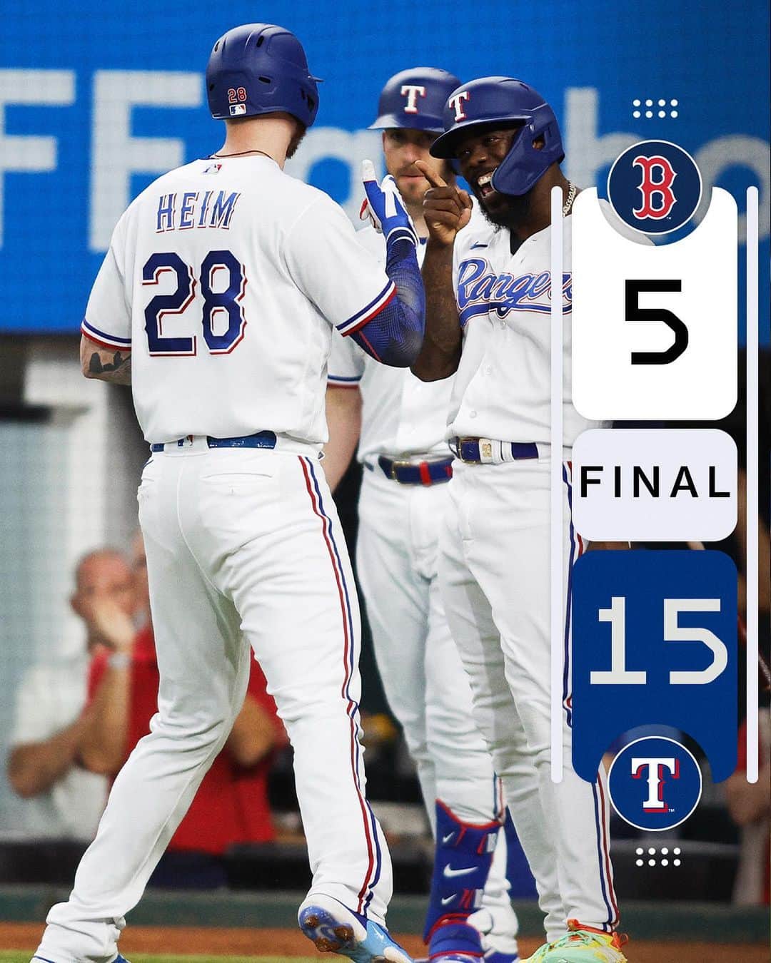 MLBさんのインスタグラム写真 - (MLBInstagram)「An offensive outburst gives the @Rangers a series win as they vie for a #postseason spot. #SeptemberBaseball」9月21日 6時21分 - mlb