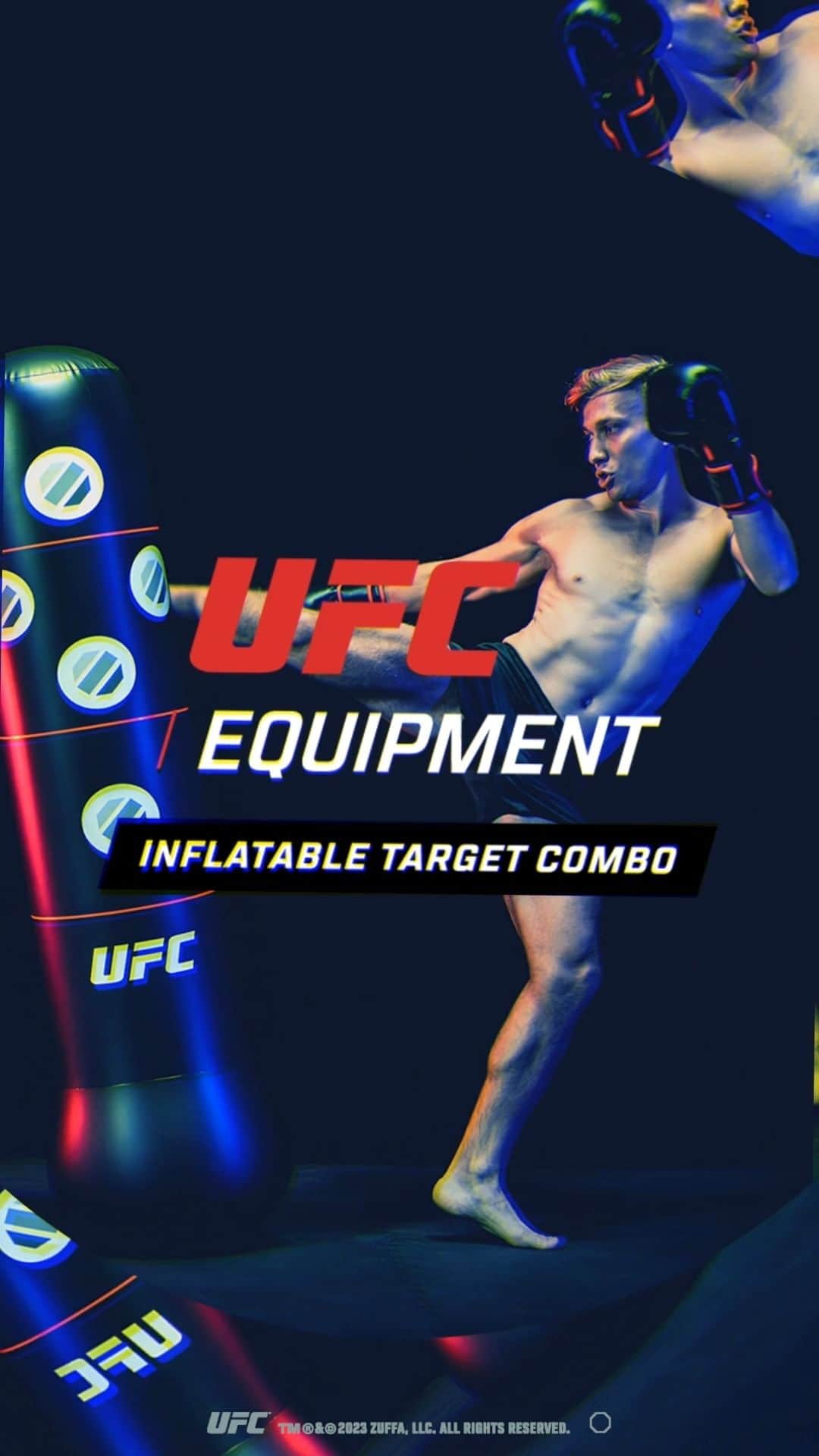UFCのインスタグラム：「Train Smart, Save Smart with UFC Equipment 💥   Now available at @Walmart stores across the country!」
