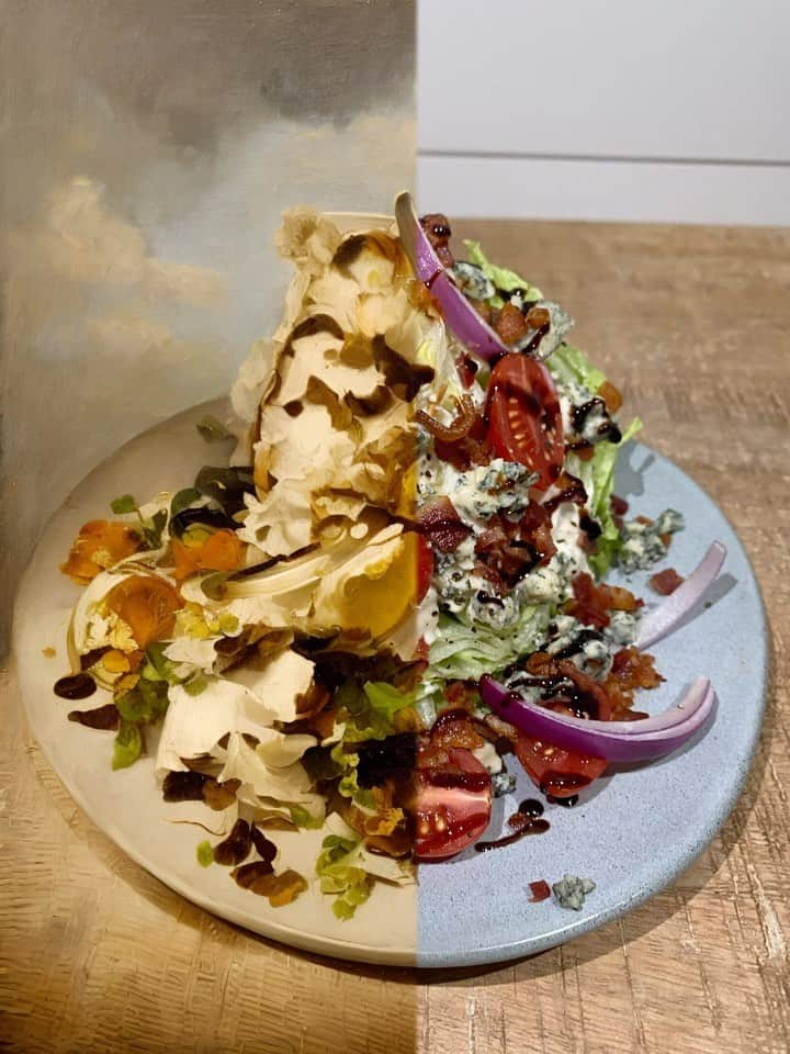 Outback Steakhouseのインスタグラム：「The Wedge Salad is a work of art 🖼️」