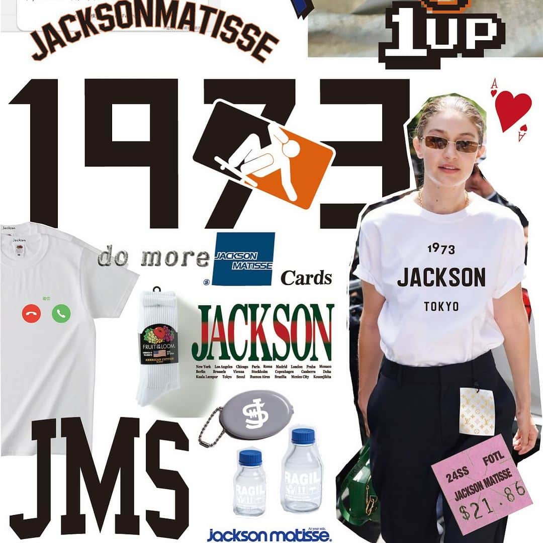 ジャクソンマティスのインスタグラム：「. 「ヒリヒリする9月」を迎えております😵‍💫🗓️  #jacksonmatisse #jacksonmatisse2024ss #exhibition  #ジャクソンマティス #ジャクソンマティス2024ss #展示会 #3週間後😵‍💫🗓」