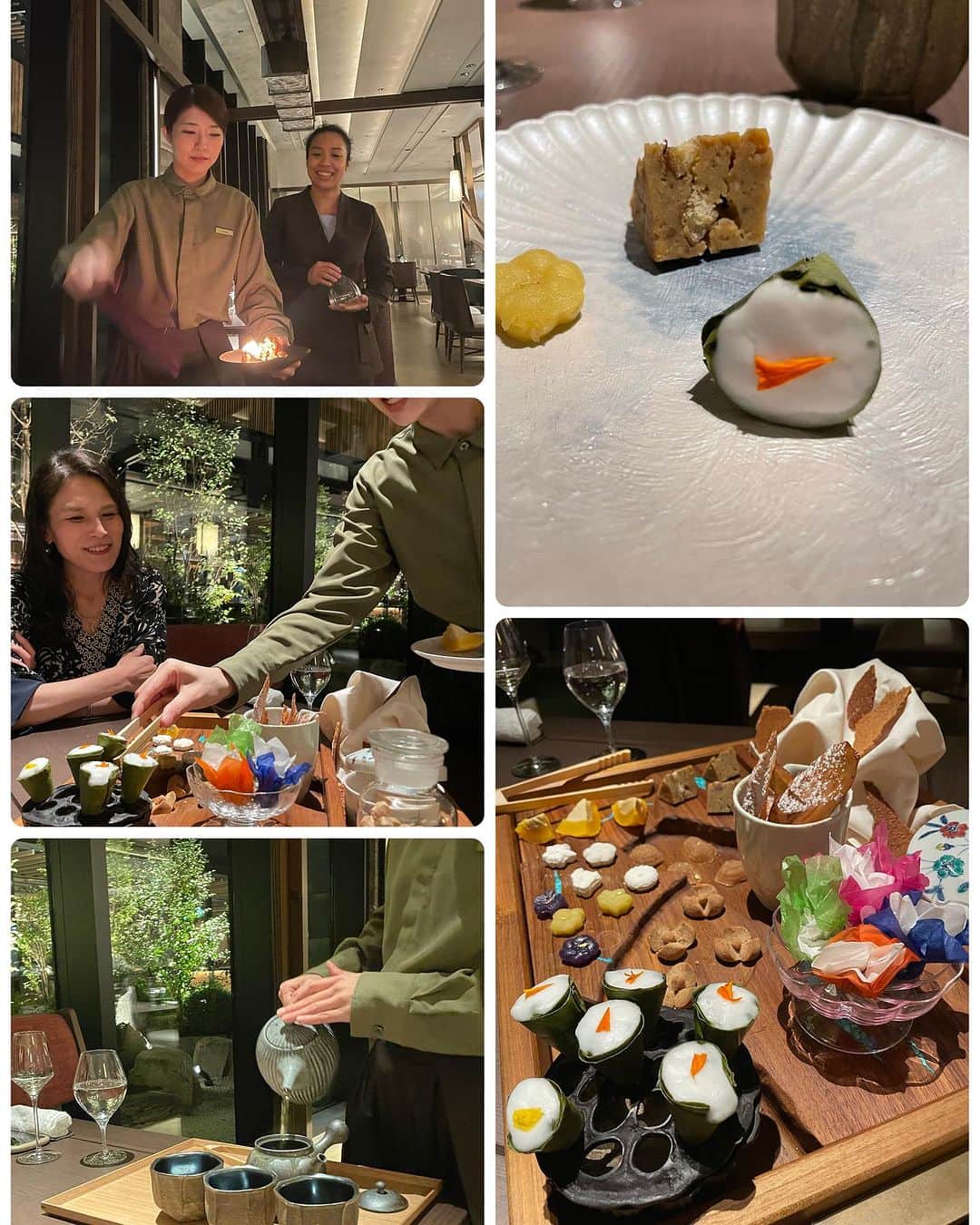 小川薫さんのインスタグラム写真 - (小川薫Instagram)「【タイ料理】 . デュシタニ京都のメインダイニング「Ayatana」へ フードコラムニストの門上武司さんとFM COCOLOのDJ memeさんと3人でディナーへ伺いました！ 半月ほど前のことです。  正真のタイ伝統料理を金継ぎのデザインから発想されたエレガントな空間で視覚、味覚、嗅覚、聴覚、触感そして心で感じる六感を刺激する心尽くしの料理や演出、サービスを堪能できます。  この日も「アヤタナジャーニー」としてお庭の案内から「KATI」での食事前のおもてなしを受け、別室でシェフが最初の一口「ファーストバイト」を仕上げてくださりその後、テーブルに移動して六感を感じるアミューズ5品、メインのタイ料理5種をオーガニックジャスミンライスやスープと共に私はワインペアリングで戴きました。  最後はプレデセール、プティフール6種類、デュシタニティーガーデンのアヤタナティーで締めくくり。  味、香り、食感、盛り付け。タイ料理好きな方には洗練された本場の味をぜひ体感してほしい。お食事の30分前には到着されるとゆっくりできます。  食、タイ、音楽、ラジオ、アートなど話しが尽きず楽しいディナーでした。ありがとうございます✨  9月12日の投稿もよろしければご覧ください。  #DusitThaniKyoto #ayatana #kati #タイ料理 #デュシタニ京都　#デュシタニホテル　 #salondeclover  #サロンドクローバー #小川薫 #料理研究家　#テーブルコーディネーター #堀江 #料理教室　#料理教室大阪」9月21日 8時09分 - salondeclover