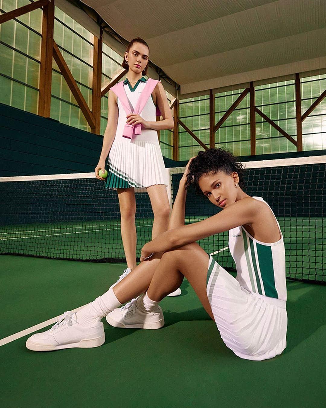 セルジオタッキーニのインスタグラム：「Stay court ready in our fresh FW23 women’s Monza tennis collection, available now at sergiotacchini.com.」