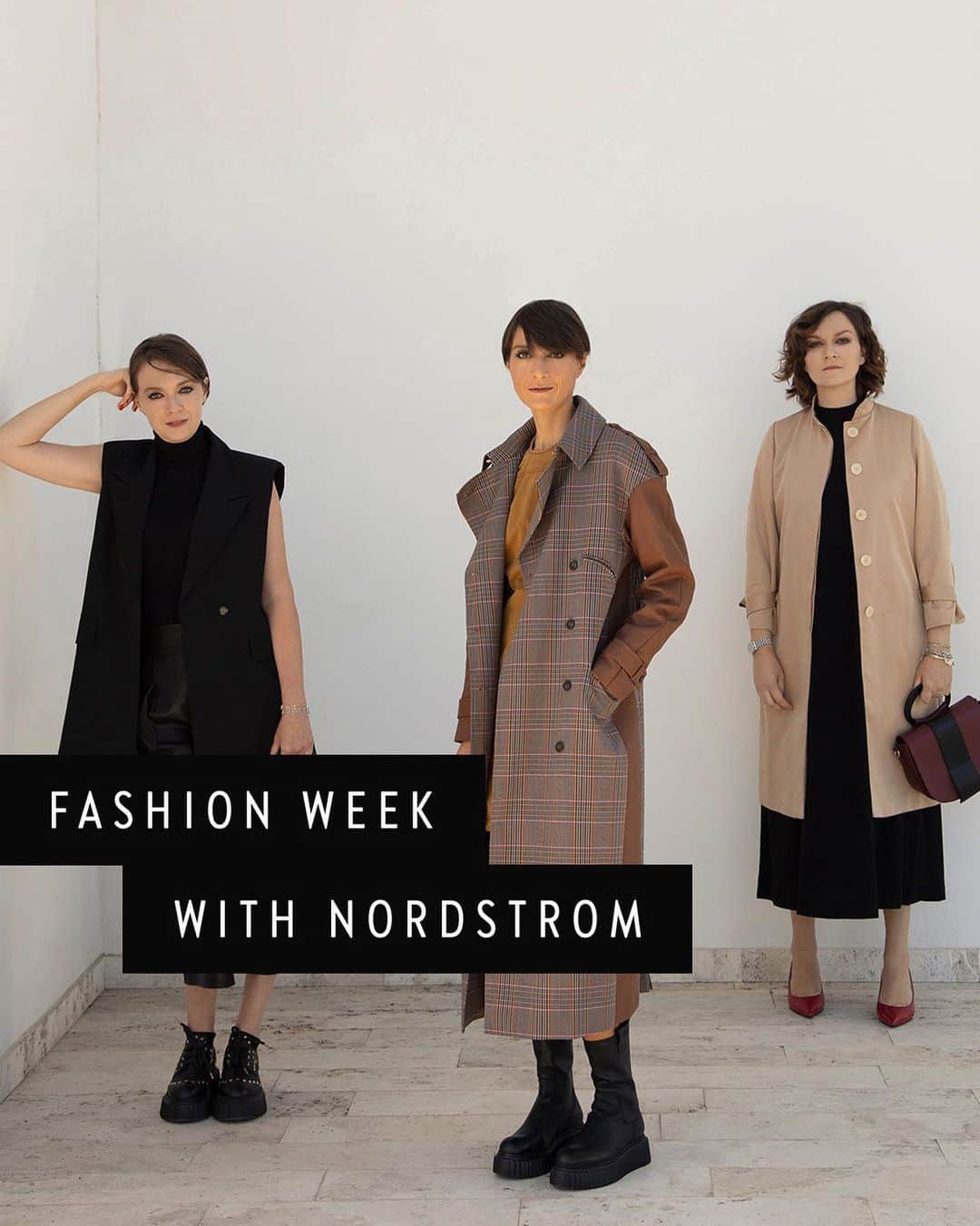 Nordstromのインスタグラム：「MFW City Guide: 5 Milan-based fashion insiders—@mmmargherita, @edgardoaquazzura of @aquazzura and Vera, Sara and Marianna Giusti of @aglshoes—share their favorite places to eat, drink, see and relax in their city. Head to the link in bio to discover the Nordstrom Fashion Week City Guide and a few favorite fall collection picks from the designers and insiders themselves.」