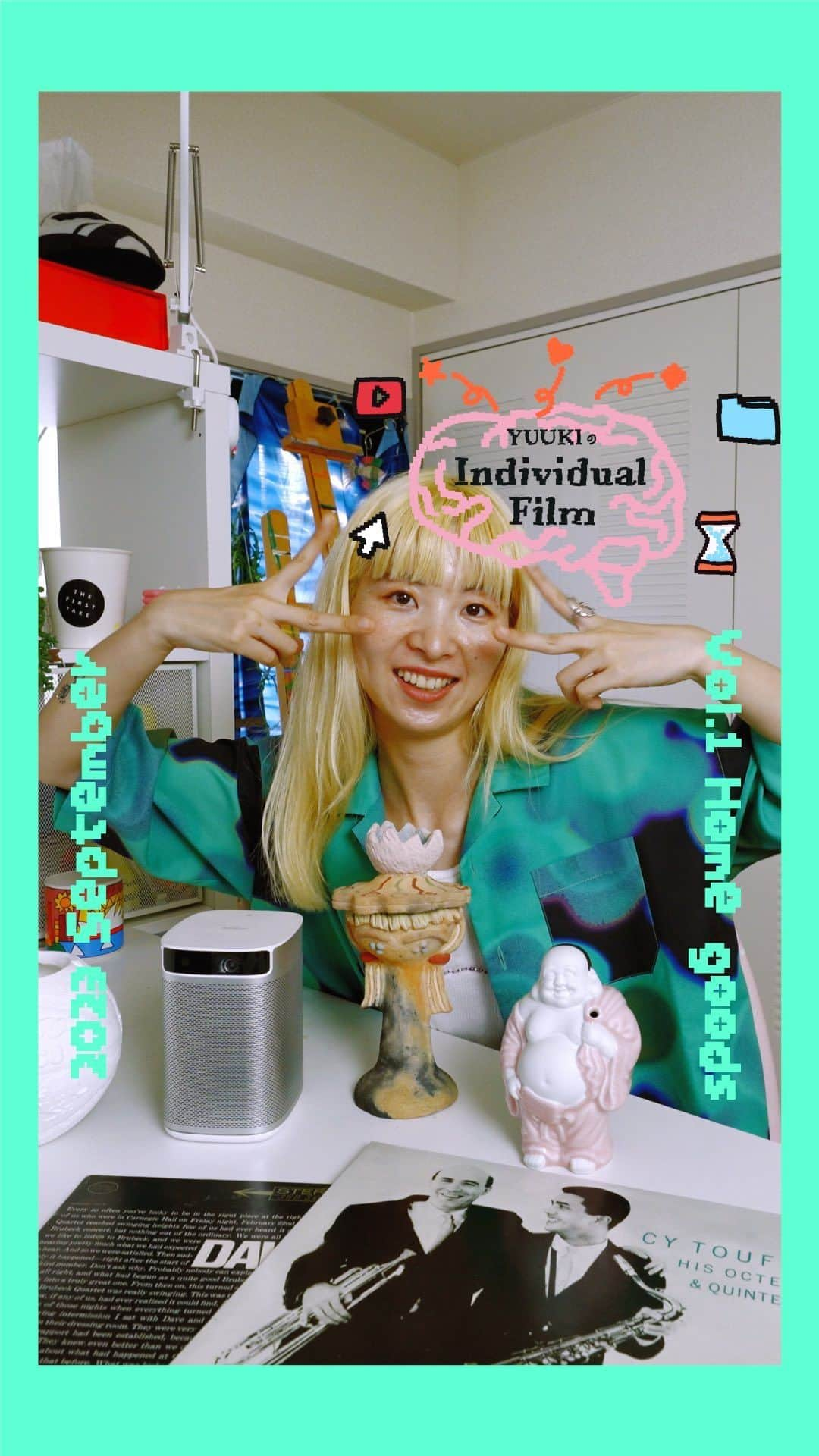 Perkmagazineのインスタグラム：「【新連載】YUUKIのIndividual Film /  Vol.1 Home goods CHAIのベーシストにして作詞やアートワークなども手がけ、さらにはもアーティストとして活動していたり、ファッションブランド〈YMYM〉のクリエイティブディレクターを務めていたり、縦横無尽に活動を繰り広げているYUUKIさん。この企画は、そんな彼女のインスピレーションのもとになるような情報を紹介する、ごく私的なコンテンツ。毎月のセルフコーディネートも必見です！  STARRING&TITLE DESIGN_YUUKI @yuukichan2 @yuukichan_art @ymym.tokyo FILM_Kouki Hirano,Ogo Kenta DESIGN_Kiyomasa Yamada EDIT_Yoshio Horikawa,Maria Ito（PERK）  【PERK】 https://perk-magazine.com @perkmagazine  #chai #neokawaii #yuuki #perk #perkmagazine #fashion #YMYM #chaiband #neoかわいい #homegoods #interior」