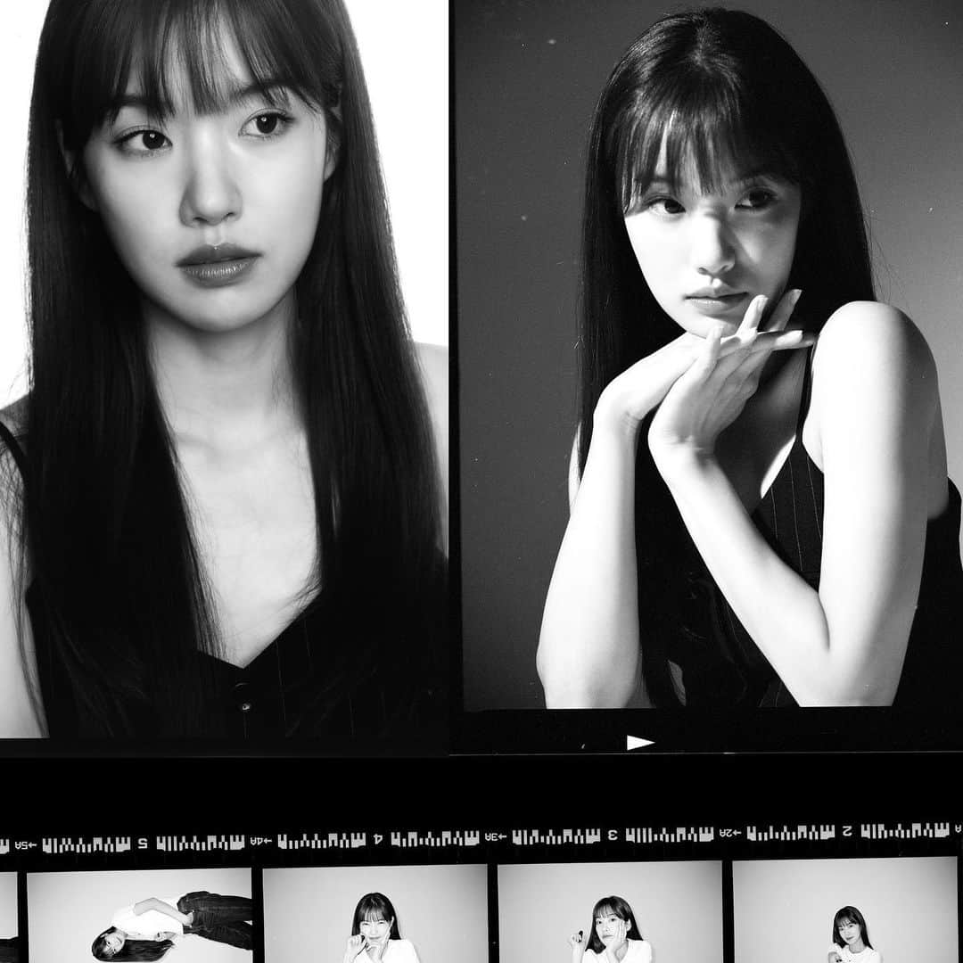 ユンソのインスタグラム：「🖤」