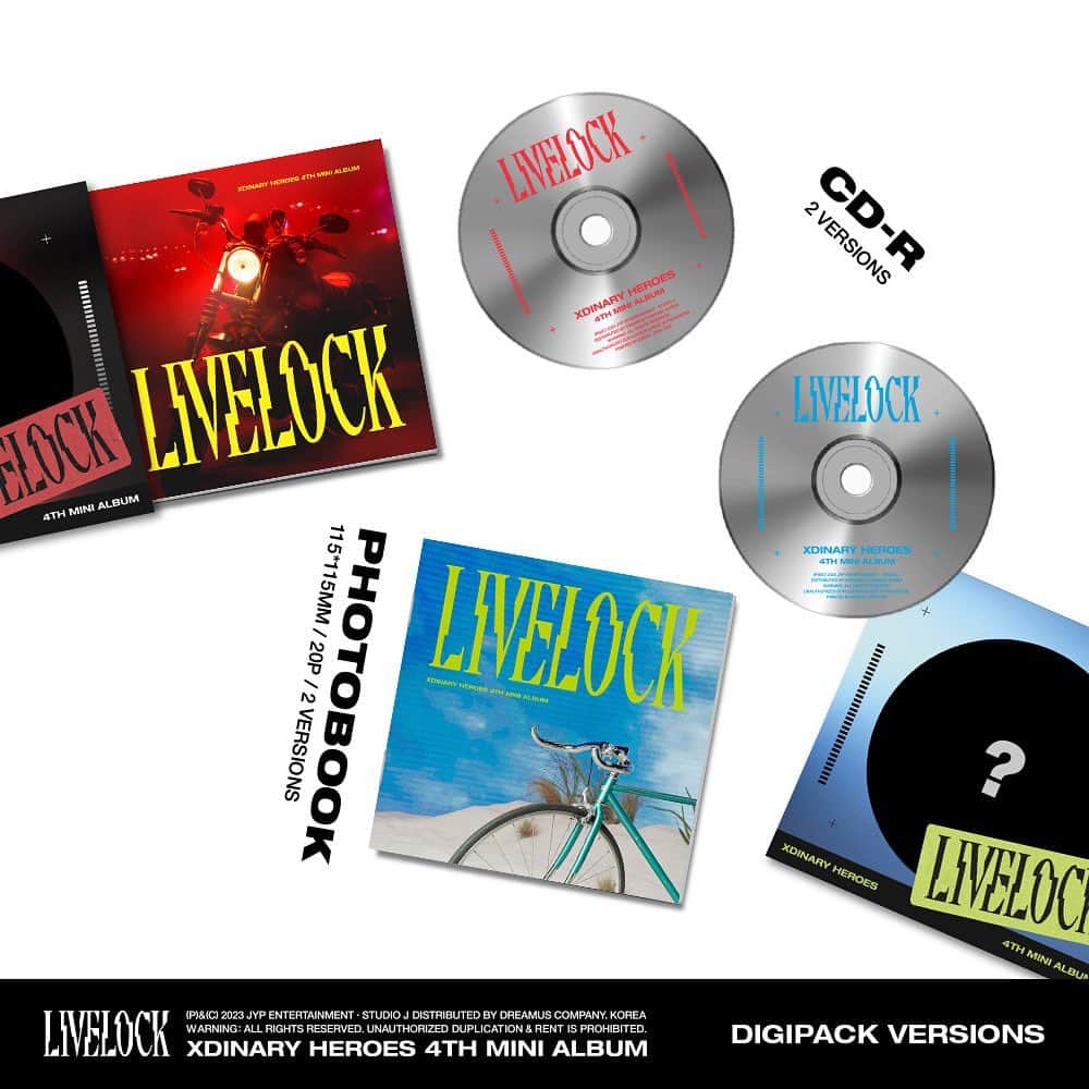 JYPエンターテインメントさんのインスタグラム写真 - (JYPエンターテインメントInstagram)「⠀  Xdinary Heroes <Livelock> Album User Guide & Pre-Order  🔐Standard ver.  ALBUM RELEASE🔻 2023.10.11 6PM (KST)  #XdinaryHeroes #엑스디너리히어로즈 #Livelock #WE_ARE_ALL_HEROES #JYP」9月21日 11時52分 - jypentertainment