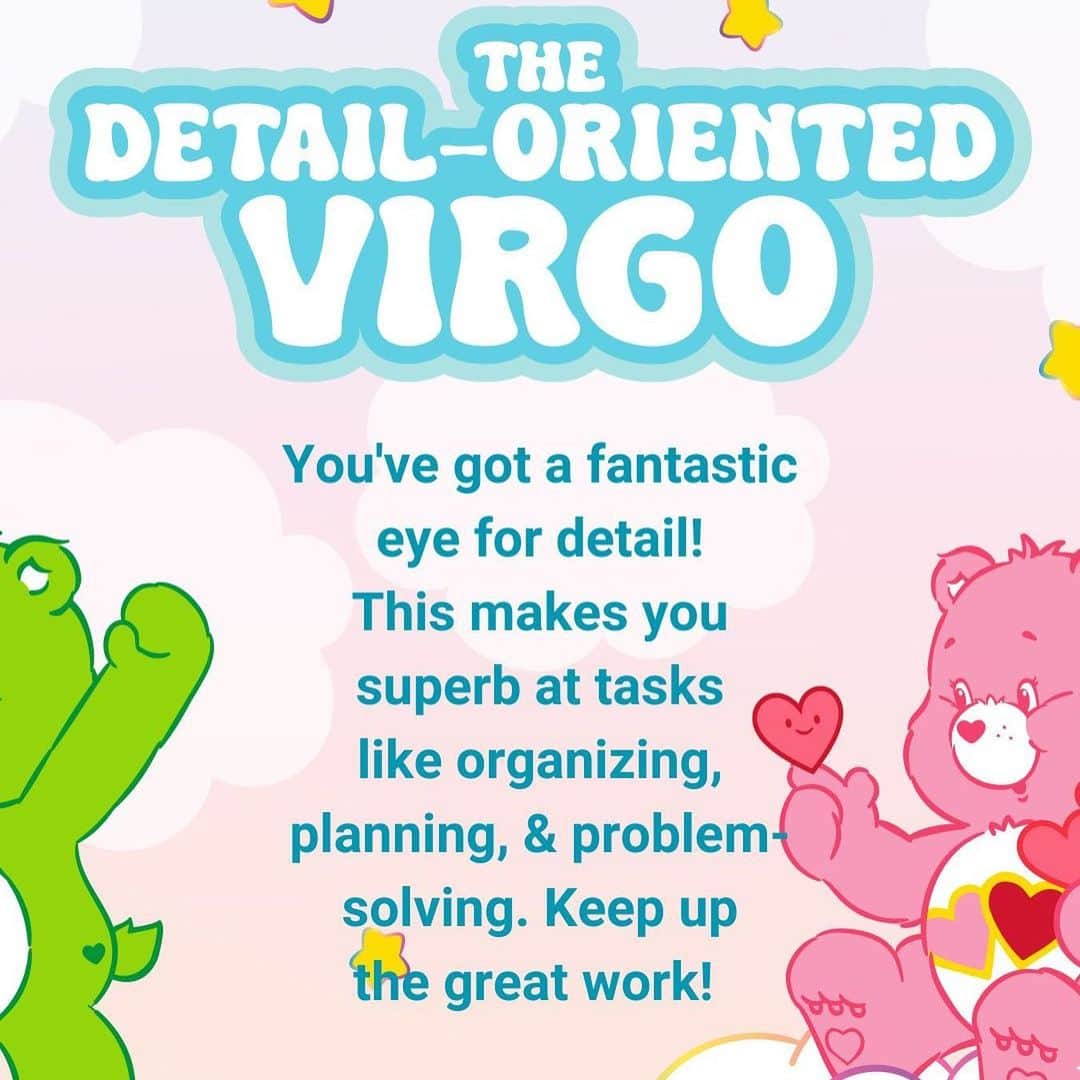 SHEINさんのインスタグラム写真 - (SHEINInstagram)「Virgo vibes with a Care Bear twist! 💖🌟✨ These traits aren't just in the stars; they're in our hearts. Tab the filter tab to see which Care Bear do you connect with most?  #SHEINxCareBears #SHEINcollabs #CareBears」9月21日 12時09分 - sheinofficial