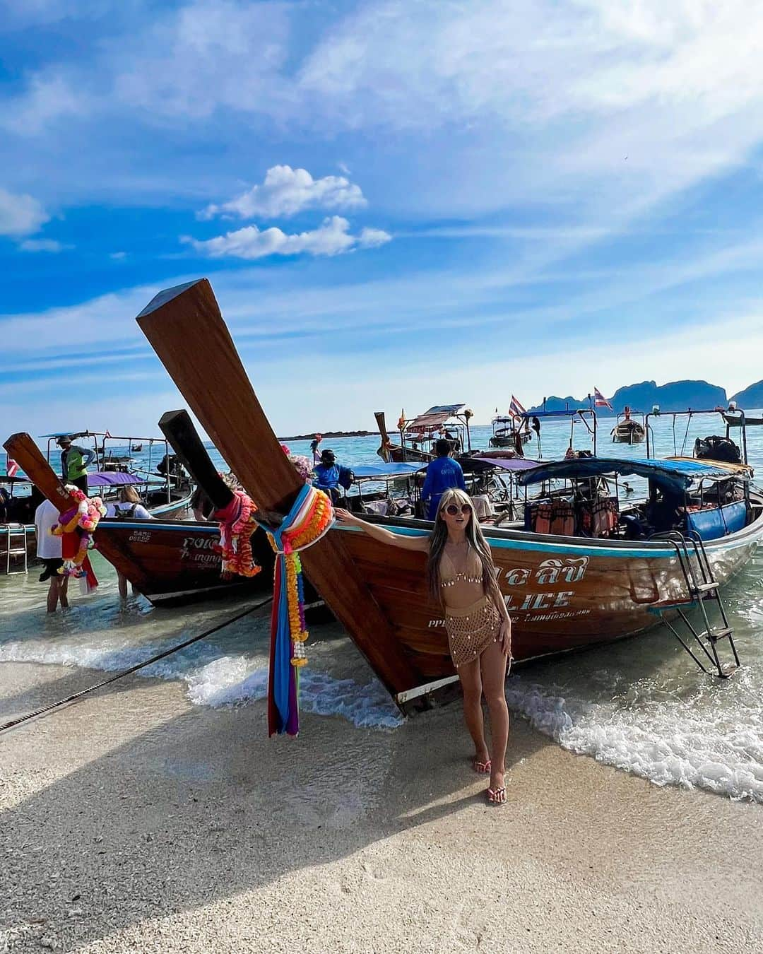 やよさーんさんのインスタグラム写真 - (やよさーんInstagram)「. . Phi Phi Island has a cute name 😍😍😍 I want to go to Phuket 🏝️ . 🇹🇭🇹🇭🏝️ ピーピーアイランドって名前可愛いいよね🤭🩵🩵 プーケット行きたいー😍😍 . . #タイ旅行 #thailand #phuket #phiphiisland」9月21日 12時31分 - yayosaan