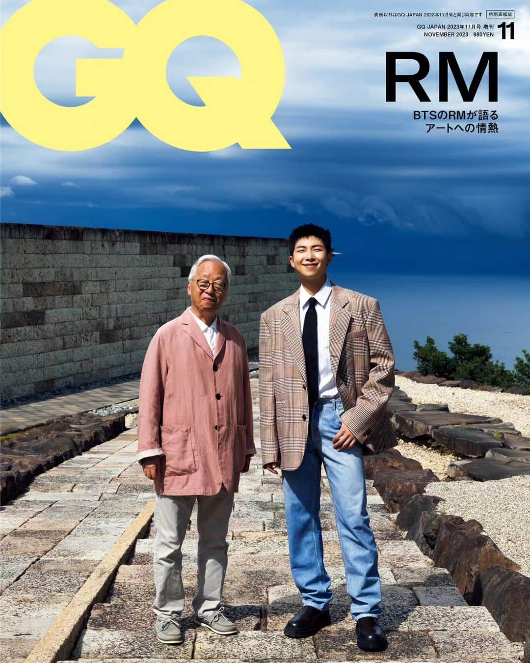 RMさんのインスタグラム写真 - (RMInstagram)「@gqjapan cover w/ Hiroshi Sugimoto #BottegaVeneta」9月21日 14時04分 - rkive